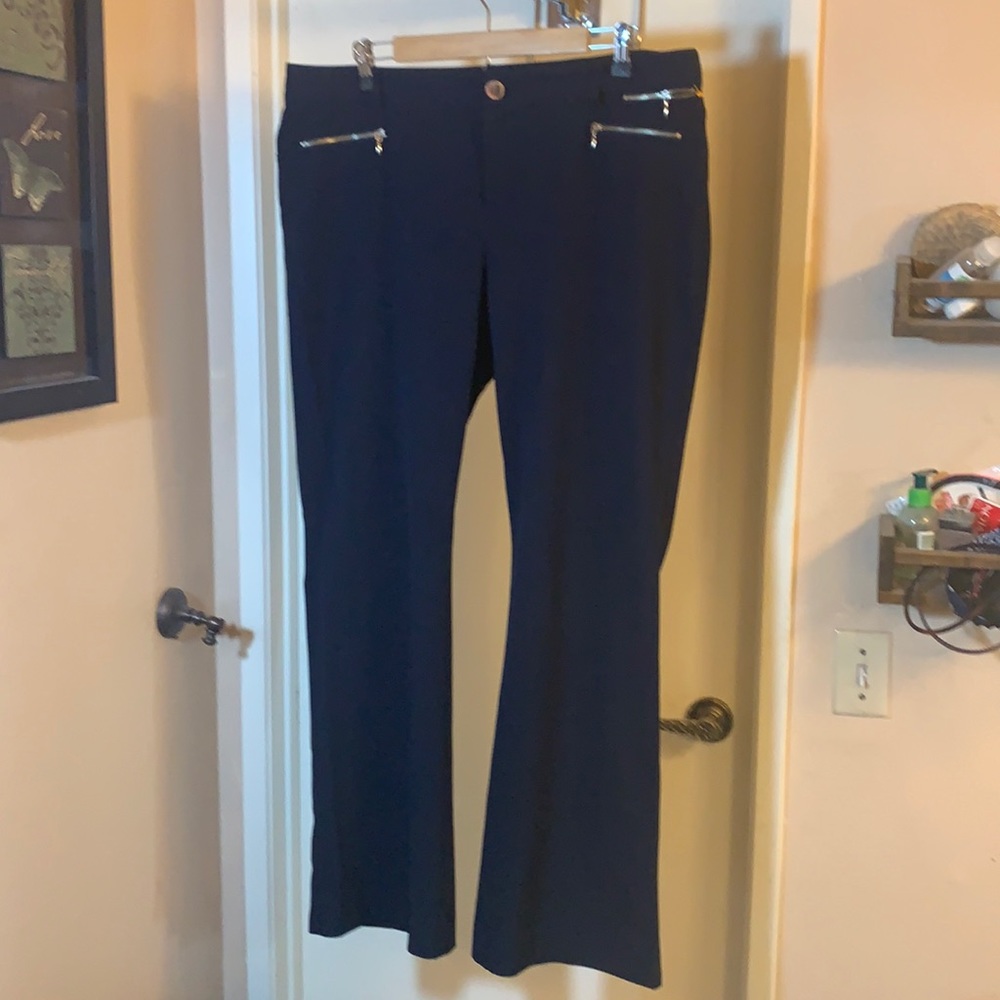 INC BOOTCUT SLACKS 14